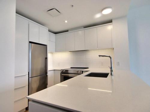 Kitchen - 306-101 Rue De La Rotonde, Montréal (Verdun/Île-Des-Soeurs), QC - Indoor Photo Showing Kitchen With Upgraded Kitchen