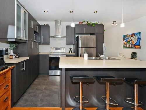 Kitchen - 99 Rue Marielle-Primeau, Mercier, QC - Indoor Photo Showing Kitchen With Upgraded Kitchen