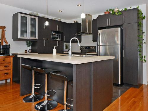 Kitchen - 99 Rue Marielle-Primeau, Mercier, QC - Indoor Photo Showing Kitchen With Double Sink