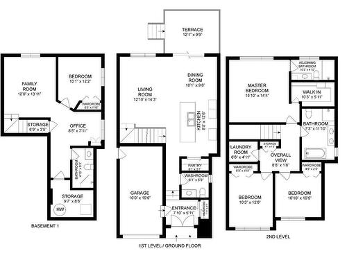 Drawing (sketch) - 5435 Rue Domville, Longueuil (Saint-Hubert), QC - Other