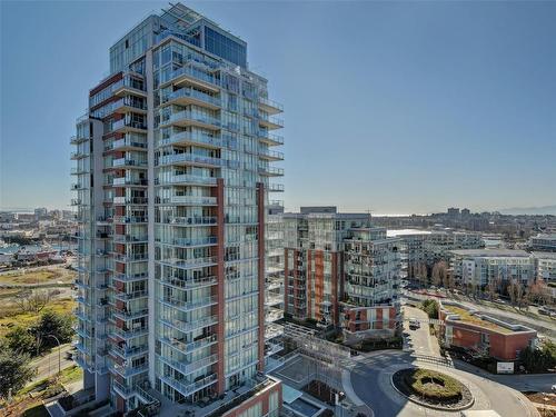 1404-83 Saghalie Rd, Victoria, BC - Outdoor With Facade