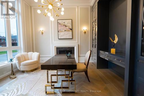 21 Birch Avenue, Richmond Hill, ON - Indoor Photo Showing Living Room With Fireplace