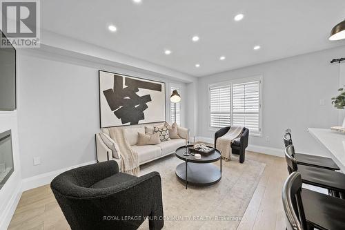 18 Sheardown Trail, Caledon, ON - Indoor Photo Showing Living Room With Fireplace