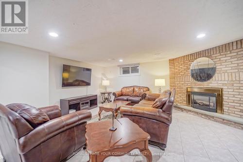 23 Anglin Drive, Richmond Hill, ON - Indoor Photo Showing Living Room With Fireplace