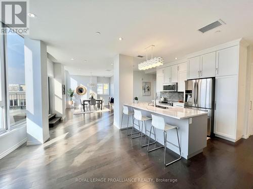 312 - 199 Front Street, Belleville, ON - Indoor Photo Showing Kitchen With Upgraded Kitchen