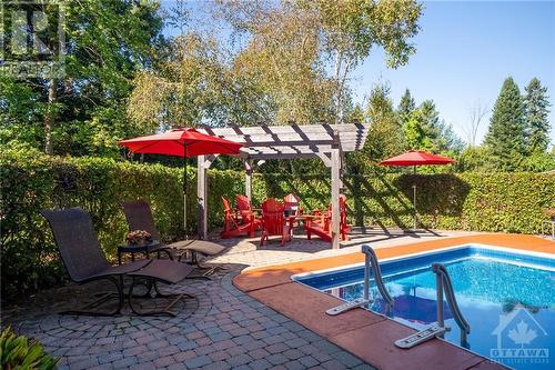 22 Stroughton Crescent, Munster, ON - Outdoor With In Ground Pool With Backyard