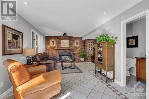 22 Stroughton Crescent, Munster, ON - Indoor With Fireplace