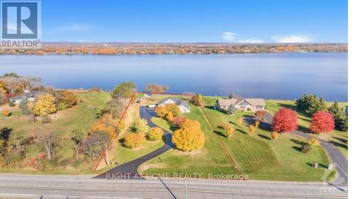 3695 Front Road, East Hawkesbury, ON - Outdoor With Body Of Water With View