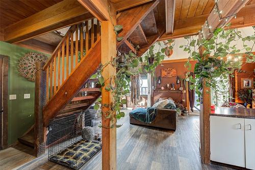 5974 Farmers Drive, Kelowna, BC - Indoor Photo Showing Other Room With Fireplace