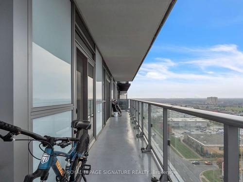 1602-4677 Glen Erin Dr, Mississauga, ON - Outdoor With Balcony With View With Exterior