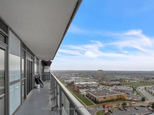 1602-4677 Glen Erin Dr, Mississauga, ON - Outdoor With Balcony With View