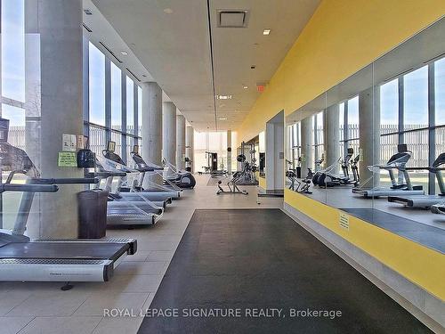 416-105 The Queens Way, Toronto, ON - Indoor Photo Showing Gym Room