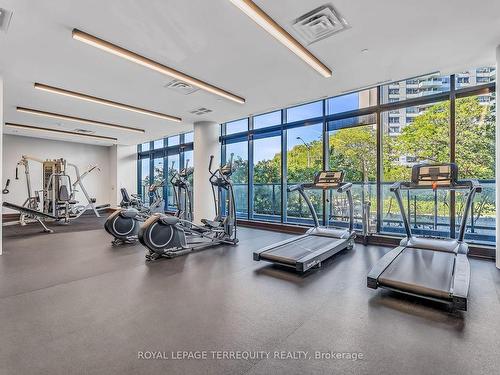 910-1461 Lawrence Ave, Toronto, ON - Indoor Photo Showing Gym Room