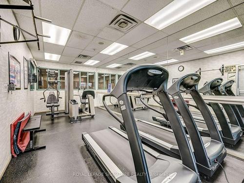 1006-4450 Tucana Crt, Mississauga, ON - Indoor Photo Showing Gym Room