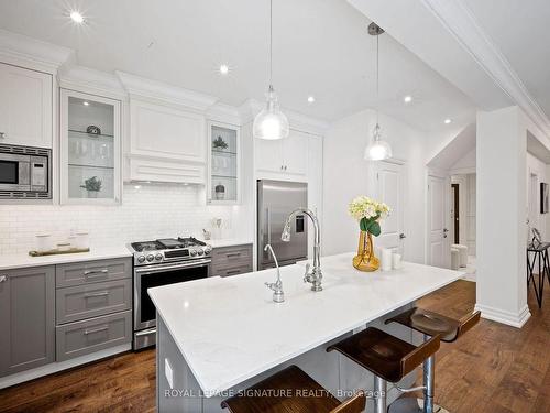 503 Windermere Ave, Toronto, ON - Indoor Photo Showing Kitchen With Upgraded Kitchen