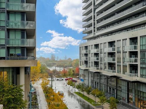 B415-60 Annie Craig Dr, Toronto, ON - Outdoor With Balcony