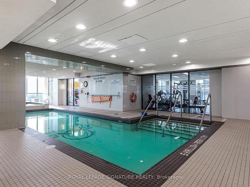 B415-60 Annie Craig Dr, Toronto, ON - Indoor Photo Showing Other Room With In Ground Pool