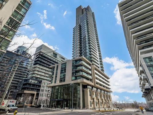 B415-60 Annie Craig Dr, Toronto, ON - Outdoor With Balcony With Facade