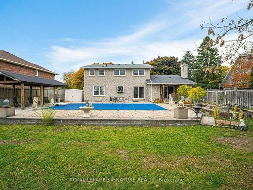 1230 Fleet St, Mississauga, ON - Outdoor With In Ground Pool With Backyard With Exterior