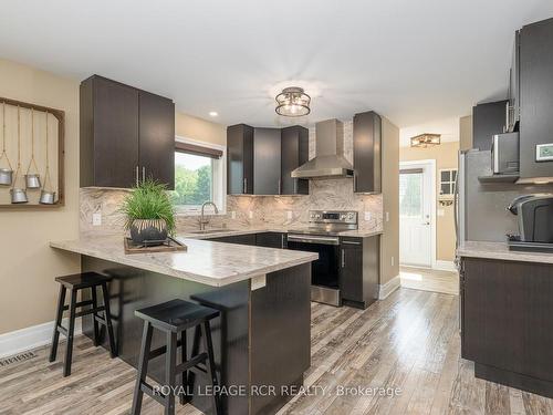 4987 Fourth Line, Erin, ON - Indoor Photo Showing Kitchen With Upgraded Kitchen