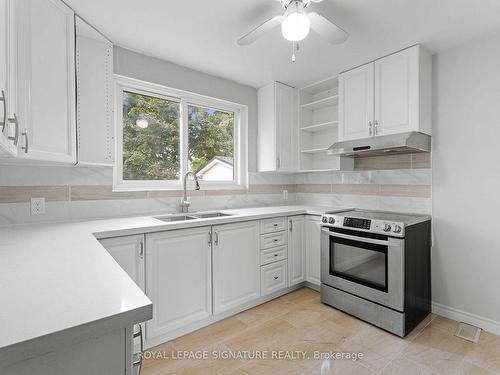 115 Lancaster St W, Kitchener, ON - Indoor Photo Showing Kitchen With Double Sink