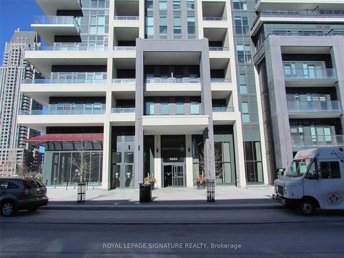 1902-4085 Parkside Village Dr, Mississauga, ON - Outdoor With Balcony With Facade