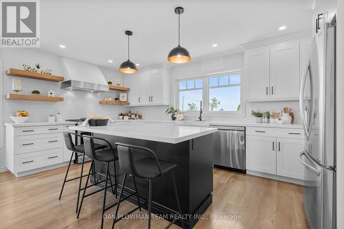 809 Palestine Road E, Kawartha Lakes, ON - Indoor Photo Showing Kitchen With Stainless Steel Kitchen With Upgraded Kitchen