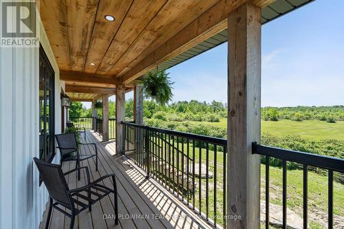 809 Palestine Road E, Kawartha Lakes, ON - Outdoor With Deck Patio Veranda With Exterior