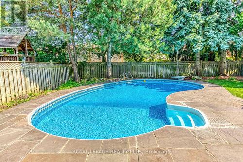 1628 Woodeden Drive, Mississauga, ON - Outdoor With In Ground Pool With Backyard