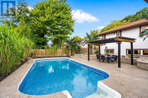 7180 Woodington Road, Niagara Falls, ON - Outdoor With In Ground Pool With Backyard