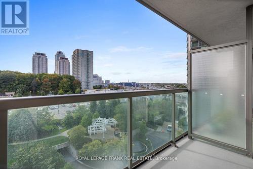 816 - 68 Grangeway Avenue, Toronto (Woburn), ON - Outdoor With Balcony With View With Exterior