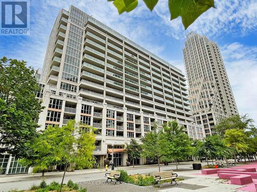 624 - 35 Bastion Street, Toronto, ON - Outdoor With Balcony With Facade