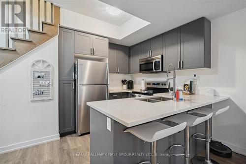 505 - 1555 Kingston Road, Pickering, ON - Indoor Photo Showing Kitchen With Double Sink