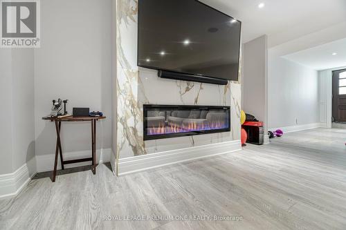 350 Via Romano Boulevard, Vaughan, ON - Indoor With Fireplace