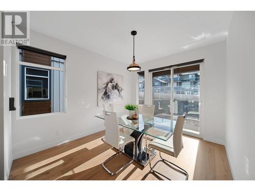 1901 Qu'Appelle Boulevard Unit# 102, Kamloops, BC - Indoor Photo Showing Dining Room