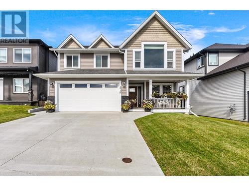 2929 Vista Ridge Drive, Prince George, BC - Outdoor With Deck Patio Veranda With Facade