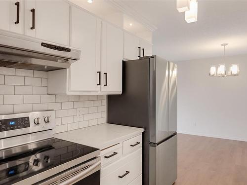 208-1024 Fairfield Rd, Victoria, BC - Indoor Photo Showing Kitchen With Stainless Steel Kitchen