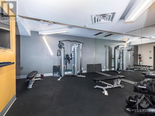 485 Richmond Road Unit#1010, Ottawa, ON - Indoor Photo Showing Gym Room