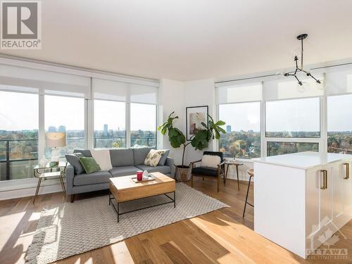 485 Richmond Road Unit#1010, Ottawa, ON - Indoor Photo Showing Living Room