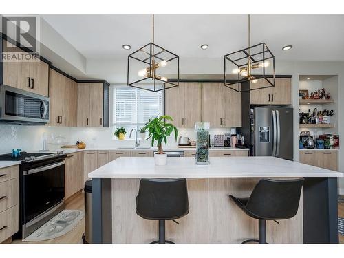 4025 Gellatly Road S Unit# 143, West Kelowna, BC - Indoor Photo Showing Kitchen With Upgraded Kitchen