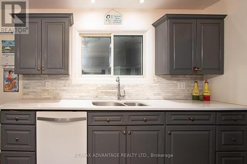 7 Stark Street, Bluewater (Bayfield), ON - Indoor Photo Showing Kitchen With Double Sink