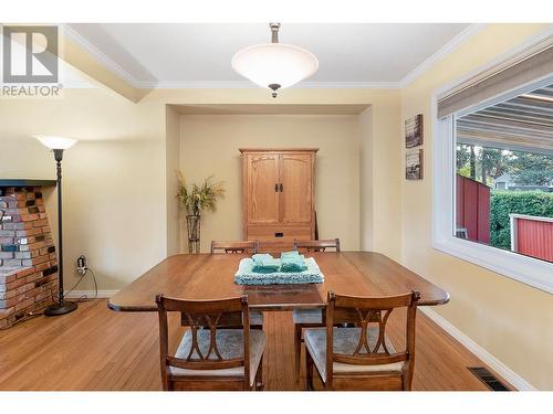 1080 Calmels Crescent, Kelowna, BC - Indoor Photo Showing Dining Room