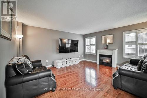 254 Edenbrook Hill Drive, Brampton, ON - Indoor Photo Showing Living Room With Fireplace