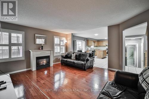 254 Edenbrook Hill Drive, Brampton, ON - Indoor Photo Showing Living Room With Fireplace