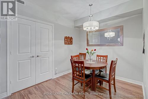 706 - 9245 Jane Street, Vaughan, ON - Indoor Photo Showing Dining Room