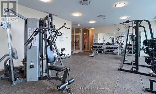 1403 - 2240 Lake Shore Boulevard W, Toronto, ON - Indoor Photo Showing Gym Room