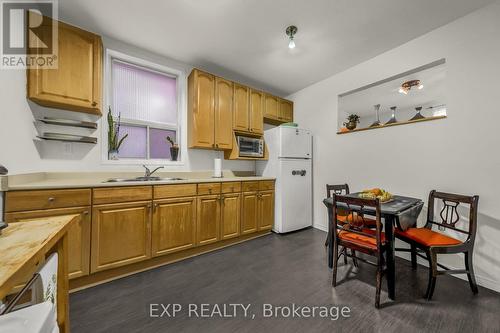 19 Railway Street, Hamilton, ON - Indoor Photo Showing Kitchen With Double Sink