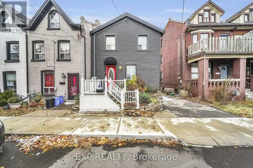 19 Railway Street, Hamilton, ON - Outdoor With Deck Patio Veranda With Facade