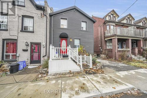 19 Railway Street, Hamilton, ON - Outdoor With Deck Patio Veranda With Facade