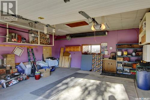 82 Mcsherry Crescent, Regina, SK - Indoor Photo Showing Garage